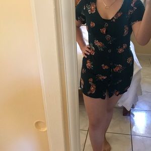 Floral Button Down Summer Dress